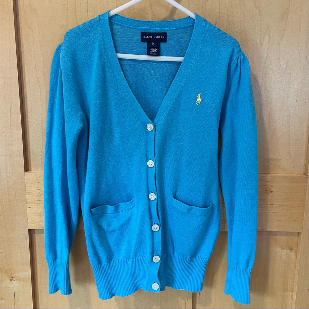 Ralph Lauren Girl’s size 6x cardigan